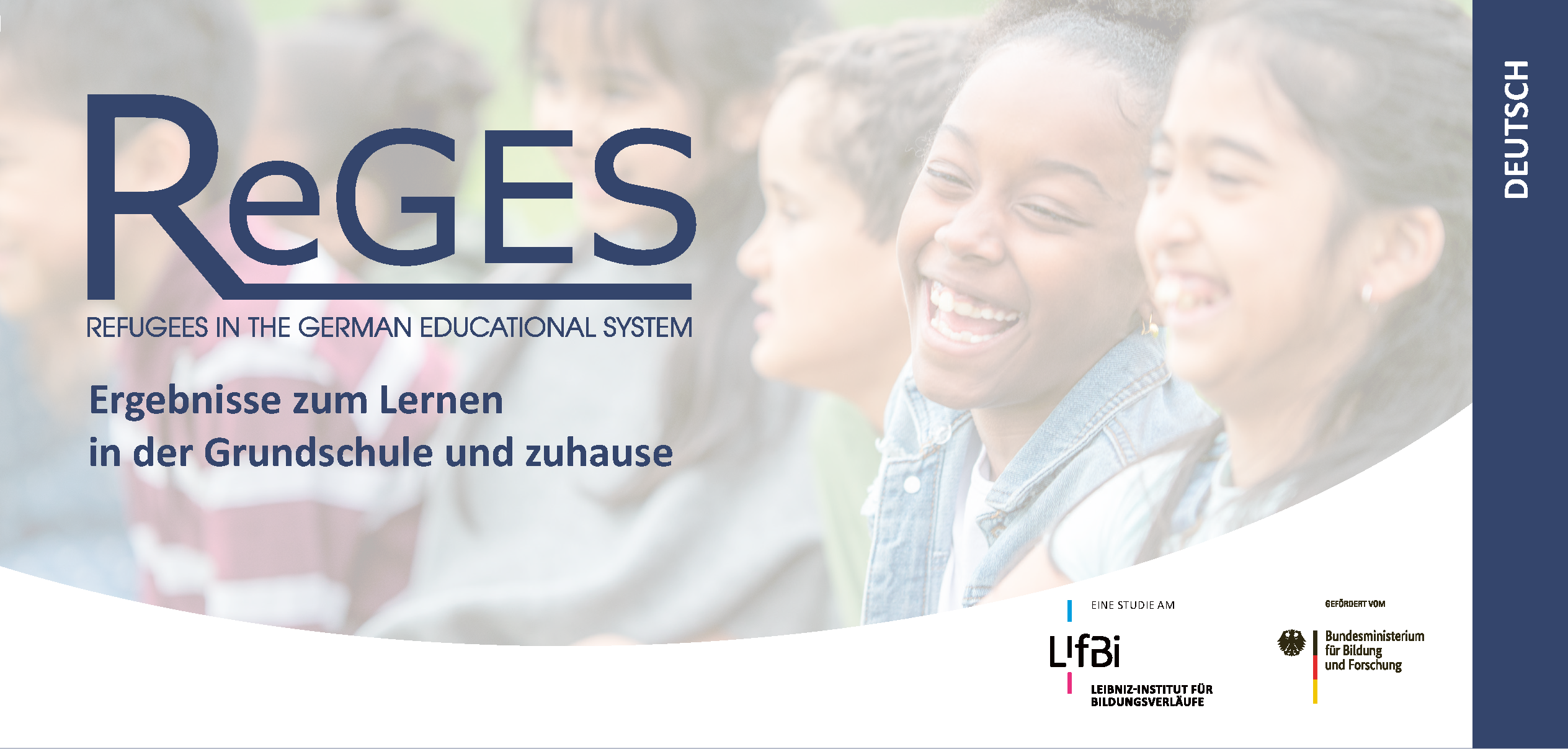 Ergebnisflyer 2022 für junge Schülerinnen und Schüler zur Studie ReGES (Deutsch)