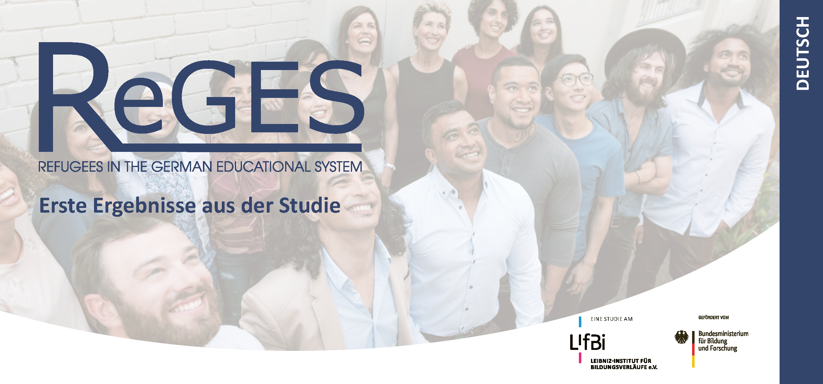 Ergebnisflyer 2019 für junge Erwachsene zur Studie ReGES (Deutsch)