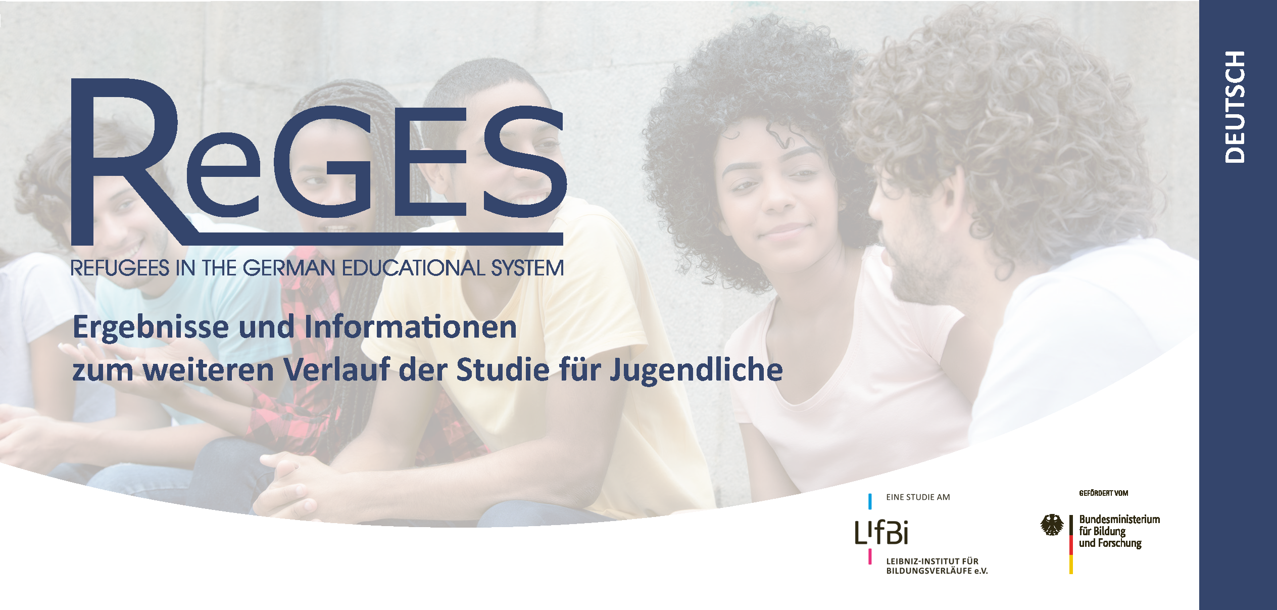 Ergebnisflyer 2021 für junge Erwachsene zur Studie ReGES (Deutsch)